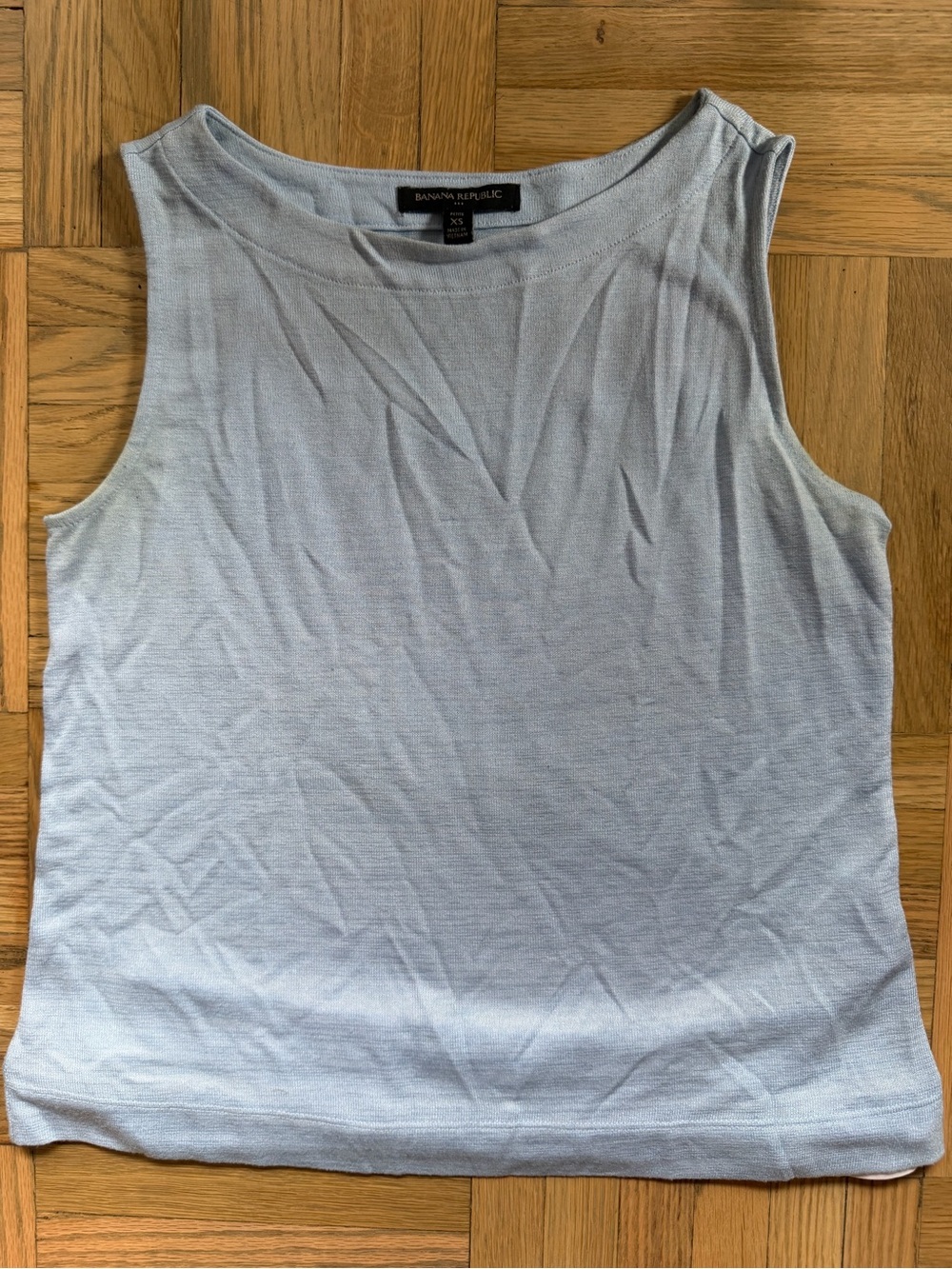 Banana Republic Pale Blue Knit Tank
